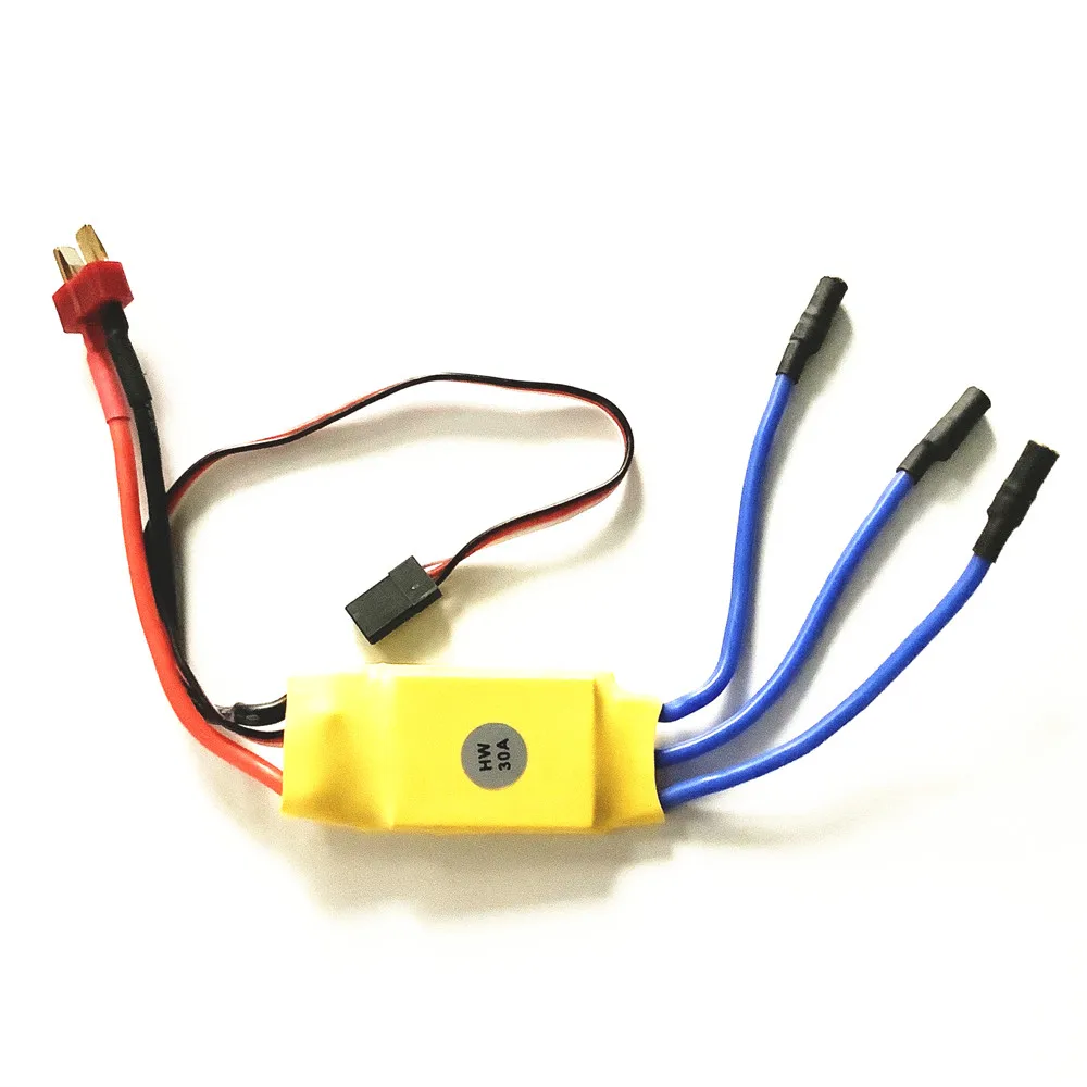 Регулятор скорости бесщеточного двигателя XXD HW30A 30A ESC RC BEC T rex 450 V2 вертолетная