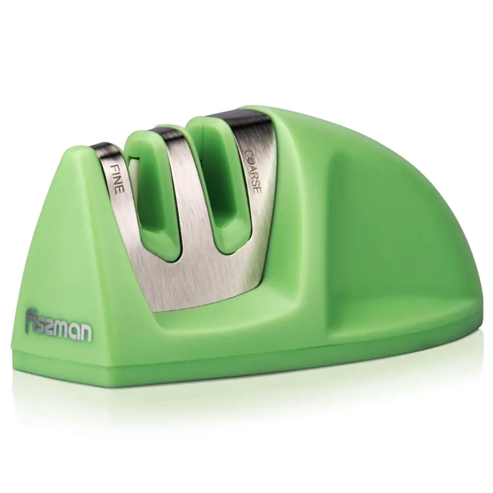 Фисман 2 ступенчатая точилка для ножей с карбидом и керамикой|Точилки| |