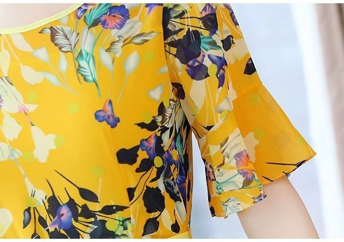 Модные женские шифоновые вечерние платья трапециевидной формы с бантом женская