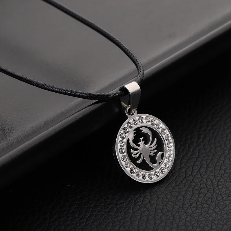 Ювелирные изделия из нержавеющей стали серебряного цвета подвеска в виде