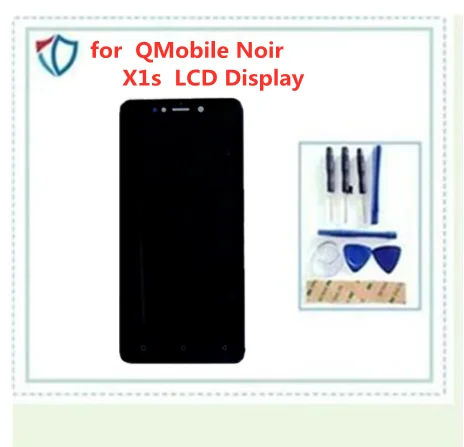 Для QMobile Noir X1s ЖК-дисплей сенсорная панель в сборе мобильный телефон запчасти |