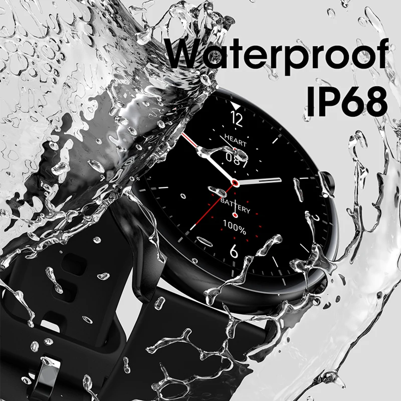 

L21 Smart Watch Men Waterproof IP68 Answer Call Whatsapp Notification Remote Music Custom Watchface Smartwatch For Samsung IOS