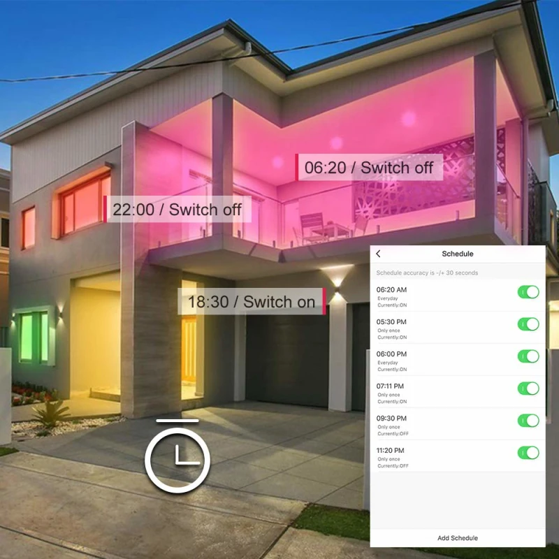 

Wifi Smart Gu10 LED Light Bulb Spotlight 220-240V EWeLink APP 4W RGB+CCT Voice Control Work With Alexa Google Home Dropshipping