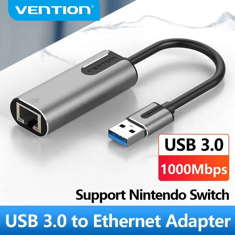Vention USB Ethernet адаптер 3 0 сетевая карта RJ45 скорость 1000 м Lan для Windows Mac Xaiomi