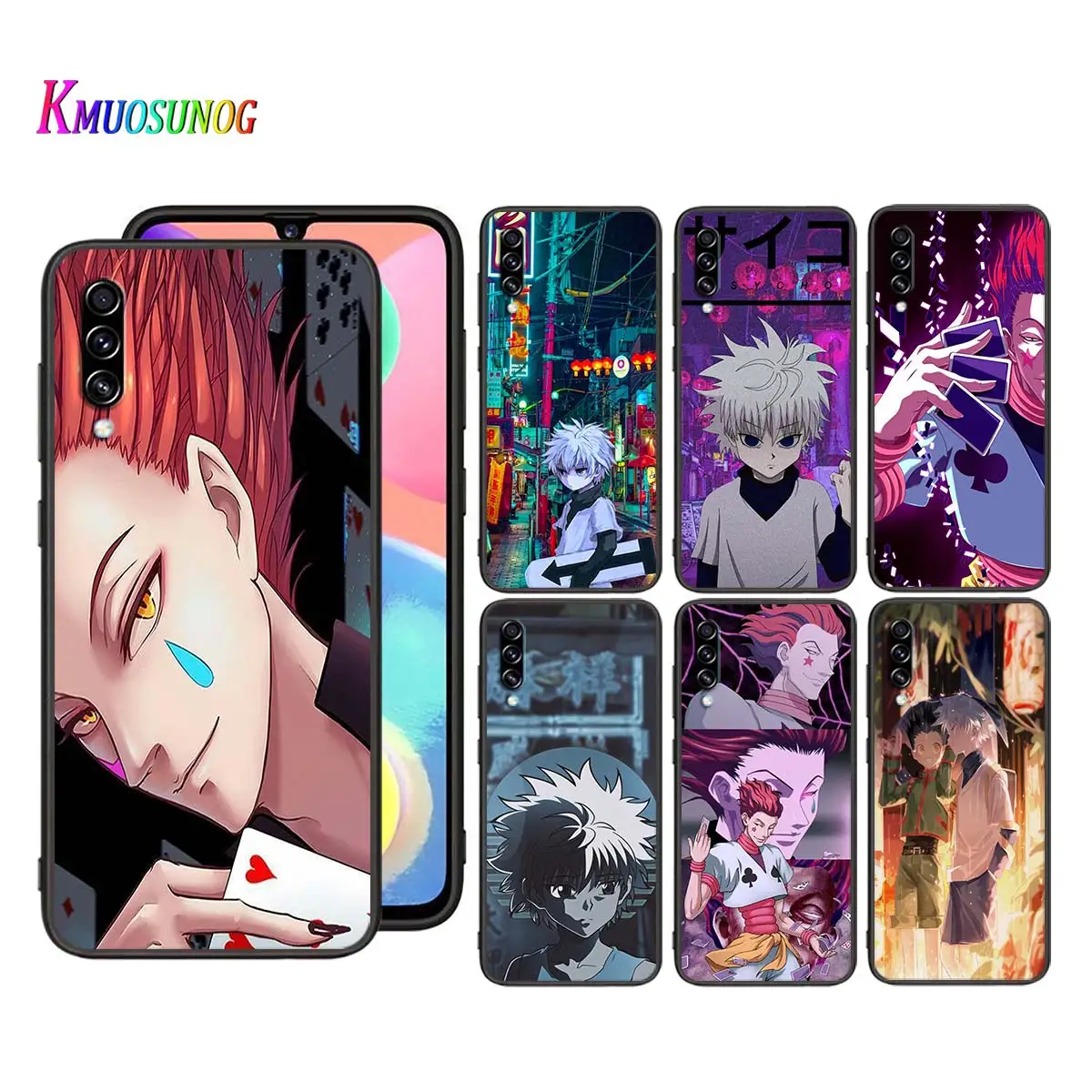

HUNTER X HUNTER for Samsung Galaxy A90 5G A80 A70S A70 A60 A50S A40 A30 A20E A20 A20S A10S A10 Black Phone Case