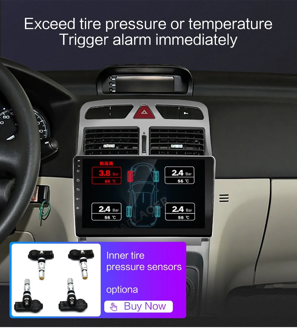 2.5D+ ips+ DSP автомобильный android gps навигатор плеер для peugeot 307 307CC 307SW 2004-2013 автомобильный Радио Мультимедиа Стерео WiFi видео 4G