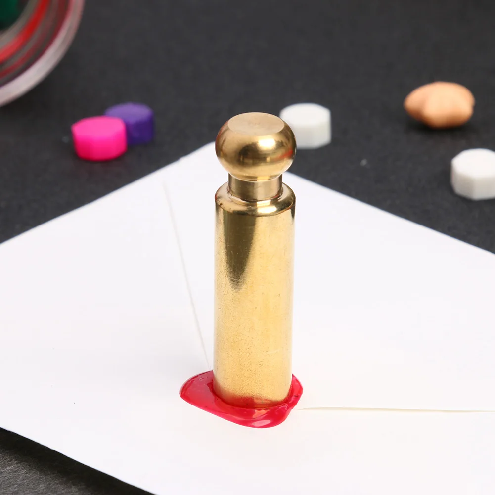 Металлический восковой штамп для запечатывания веса растений животных латунный