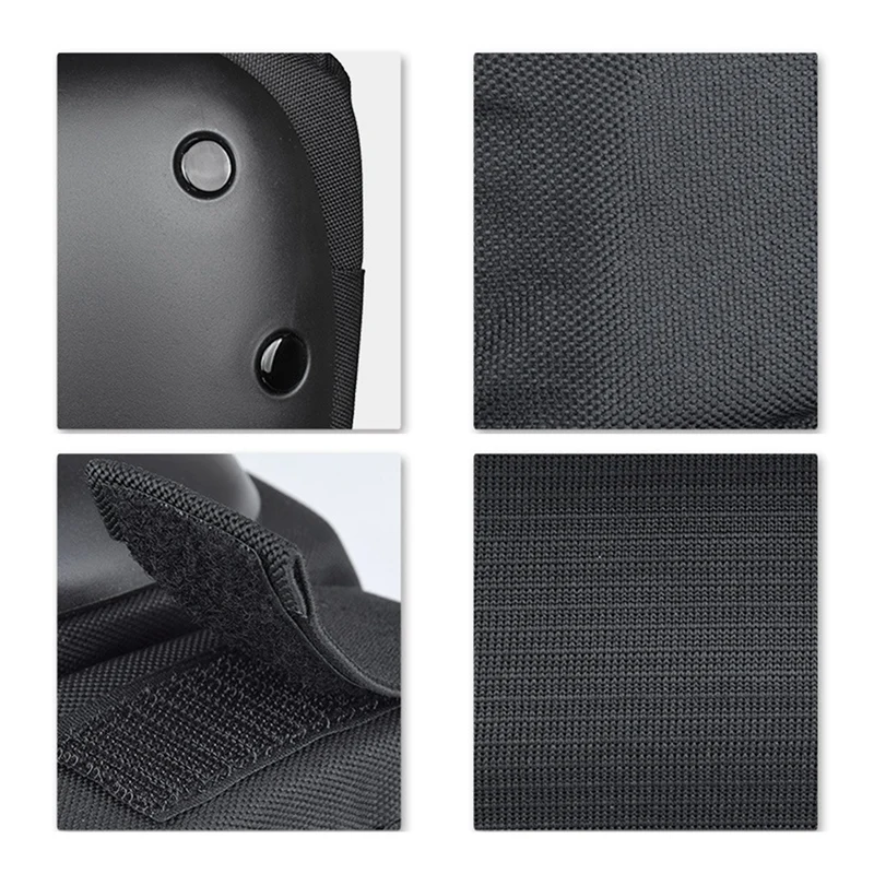 

6 Pc Set Knee Pads, Elbow Pads and Wrist Pads. S for Children &Adults