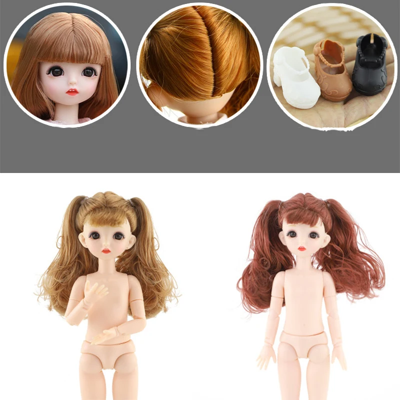 Кукла шарнирная Обнаженная 30 см 23 подвижные шарнирные куклы| |