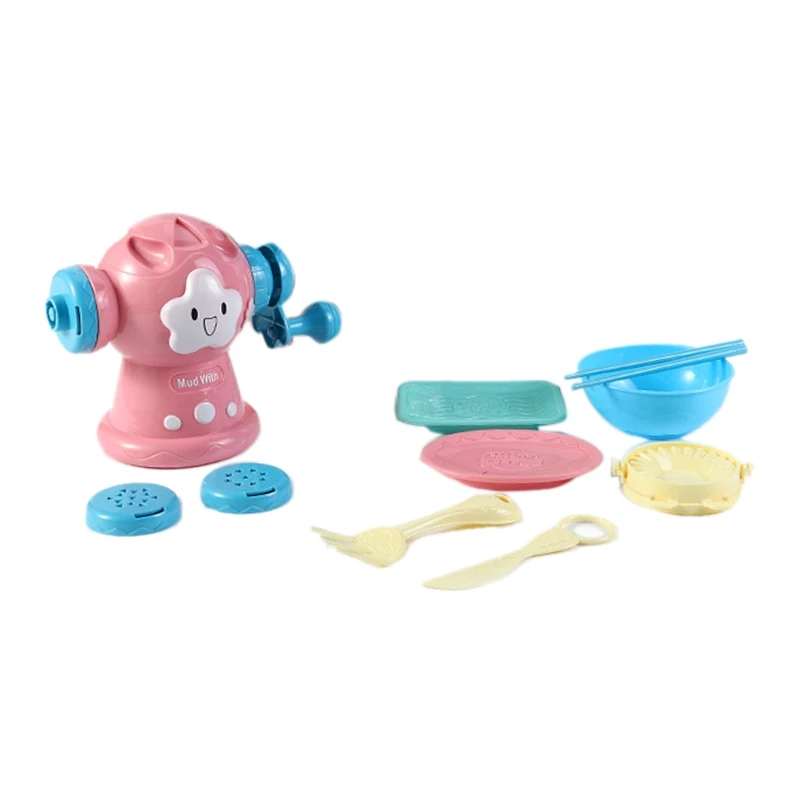 

Playdough Sets Kitchen Creations DIY Noodle Ice Cream Maker Toy Dough
