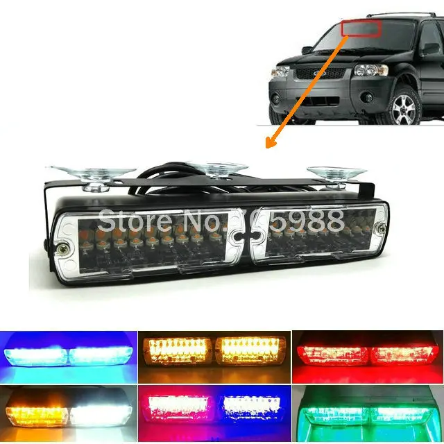 Высокая мощность 20 Вт светодиодный вспышка светильник Автомобильный Стробоскоп