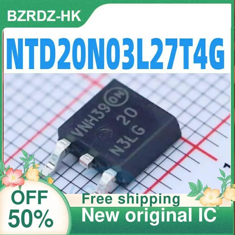 

2-10PCS/lot NTD20N03L27T4G 20N3LG MOS TO-252 New original IC