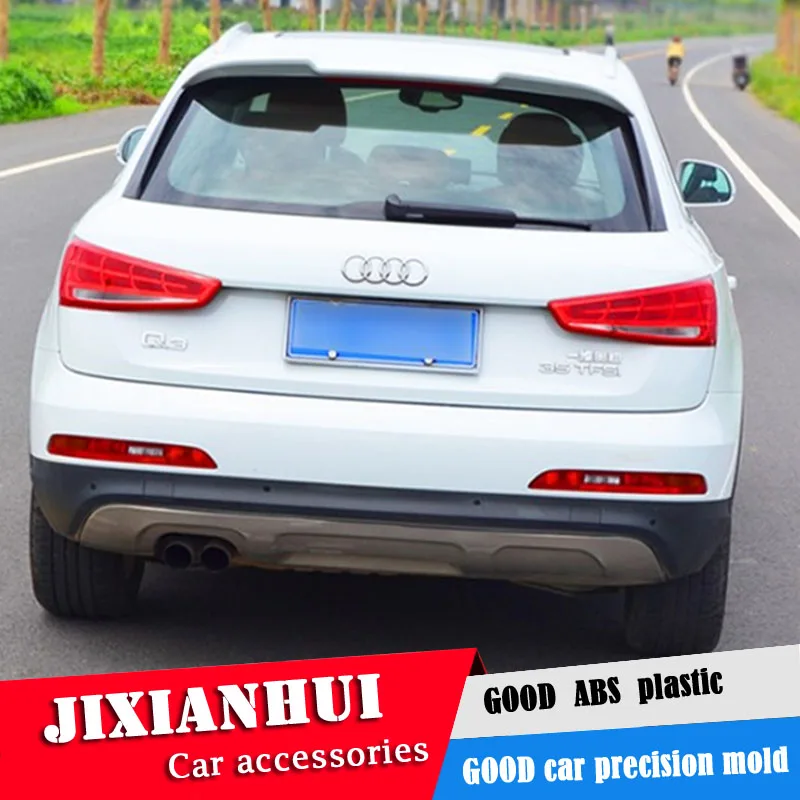 Спойлер для хэтчбека Audi Q3 2014 2018 спойлер из АБС пластика заднего крыла автомобиля