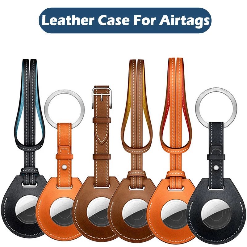 

Защитный чехол для airтеги, аксессуары для защиты от падения и царапин, кожаный защитный чехол, оболочка, чехол для Air Tag Locator Tracker