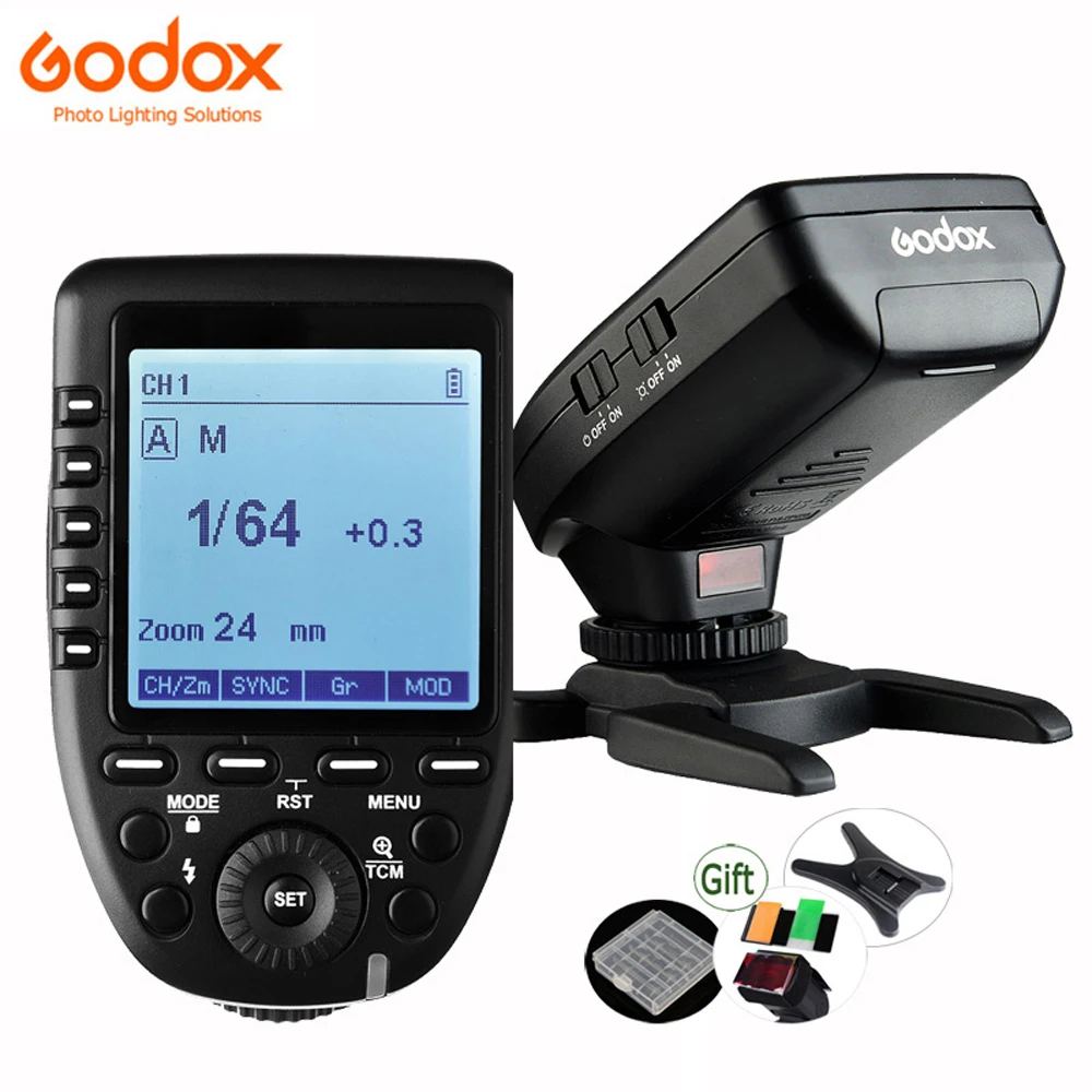 Godox XPro C N S O F P TTL передатчик 2 4G HSS Flash Trigger для Canon Nikon Sony Olympus Fuji Pentax|Пульты и триггеры|
