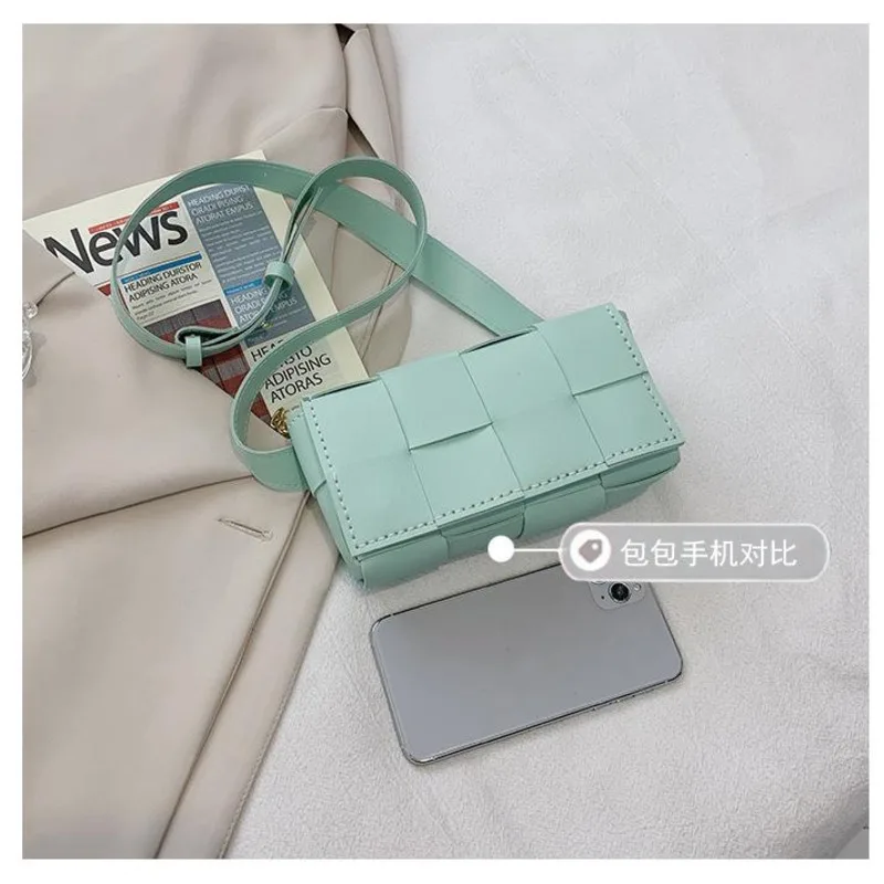 

1 Set Fashion Style Hand-woven Bag DIY Material Shoulder Bag Homemade Gift Woven Messenger Bag Parts Simple Operation