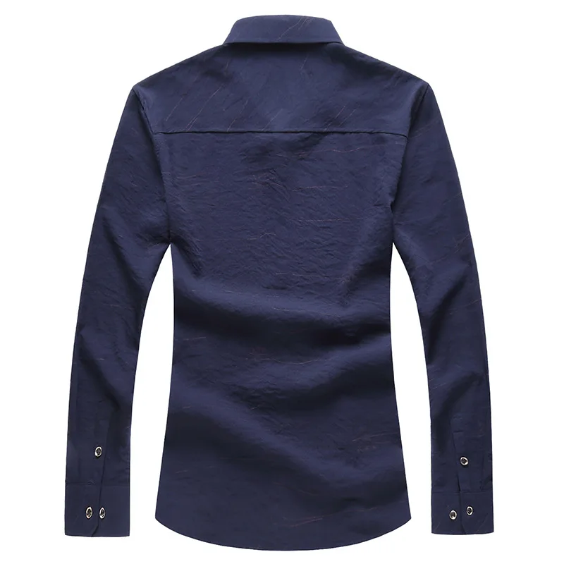 Новая супер большая Высококачественная Осенняя льняная Хлопковая мужская