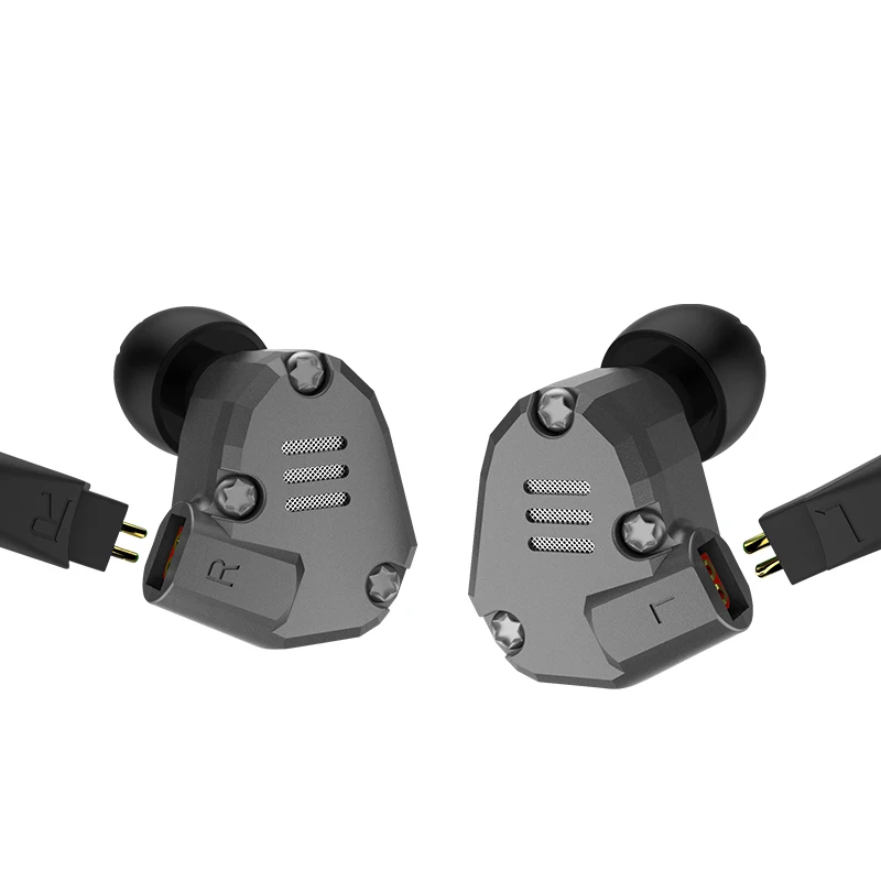 

KZ ZS6 2DD+2BA Hybrid In Ear Earphones HIFI DJ Monitor Running Sport Headphones Earplug Headset Bluetooth-Compatible Headset