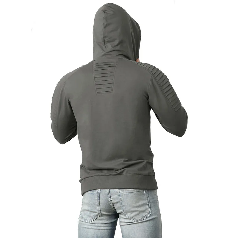 

Men's Jacket Sportswears Male Clothing Hooded Coats Solid Windbreaker Outwears Autumn Spring Jackets Hoodies Casual Coat LM362