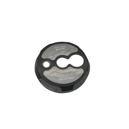 Lock Cover Titanium Мотоцикл с ЧПУ Защита двигателя крышка ключа крышка головы мешок крышки протектор для Yamaha NMAX 155 150 125 NMAX 155 N-MAX 155 - Цвет: Lock Cover Titanium