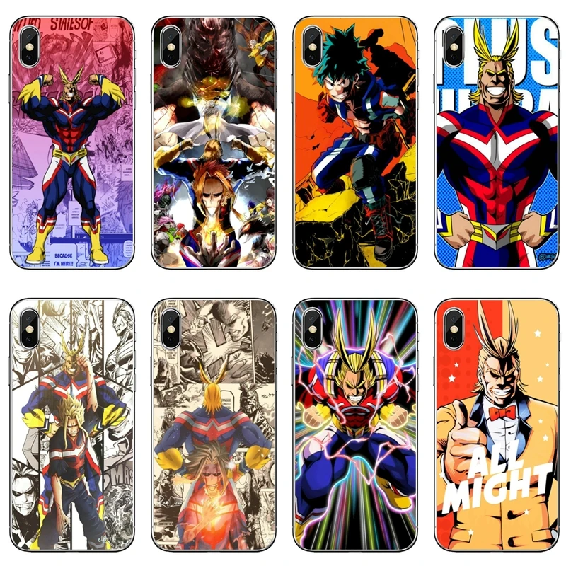 Мягкий силиконовый чехол all might My Hero моя геройская Академия для телефона Samsung Galaxy J7