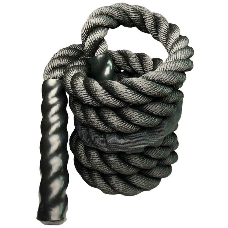 Fitness Heavy Jump Rope Crossfit Weighted Battle Skipping Ropes Power MMA Training Improve Strength Muscle 25mm | Спорт и