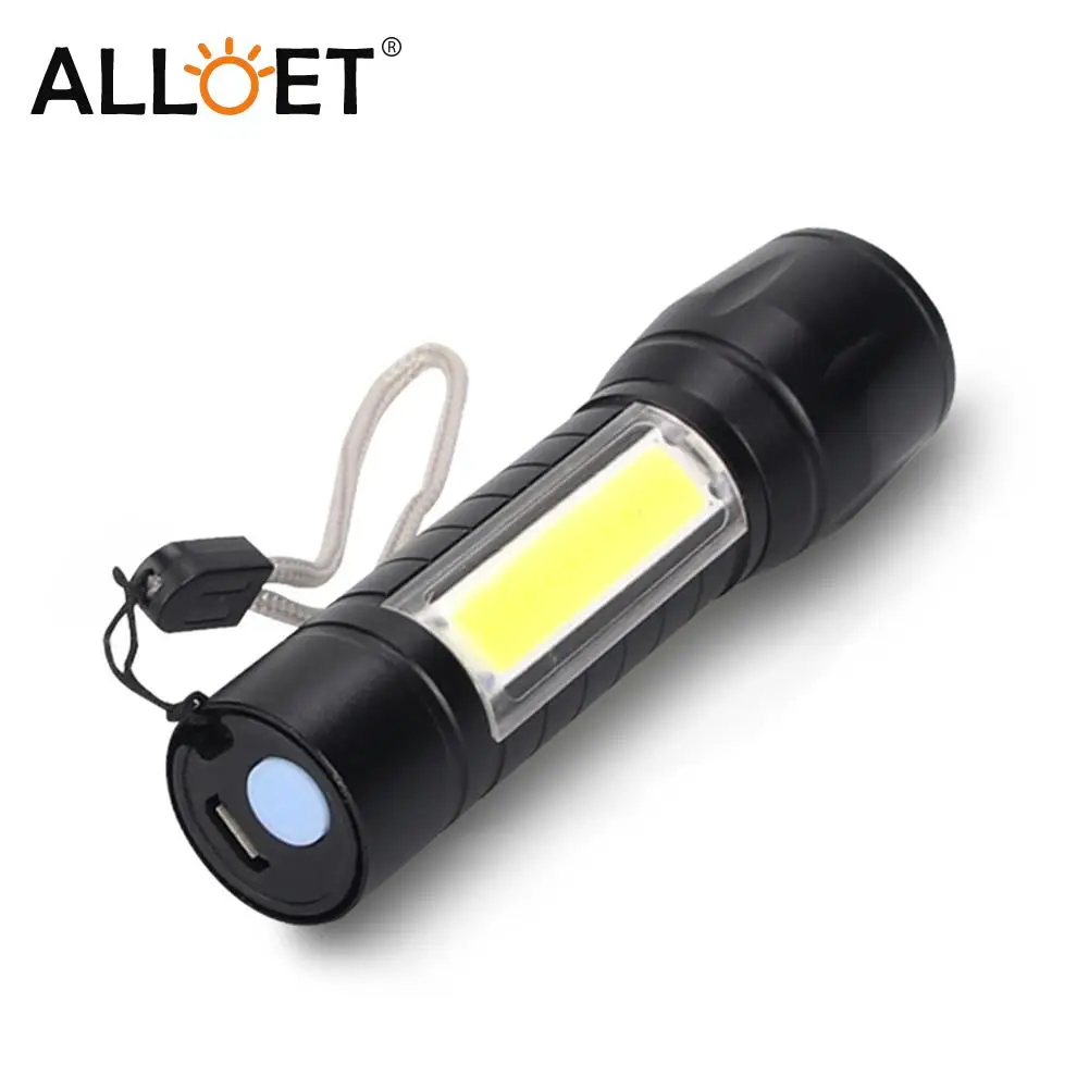 

Миниатюрный фонарик из алюминиевого сплава, светодиодные лампы с регулируемым зумом, водонепроницаемый монолитный блок светодиодов, 3 моде...