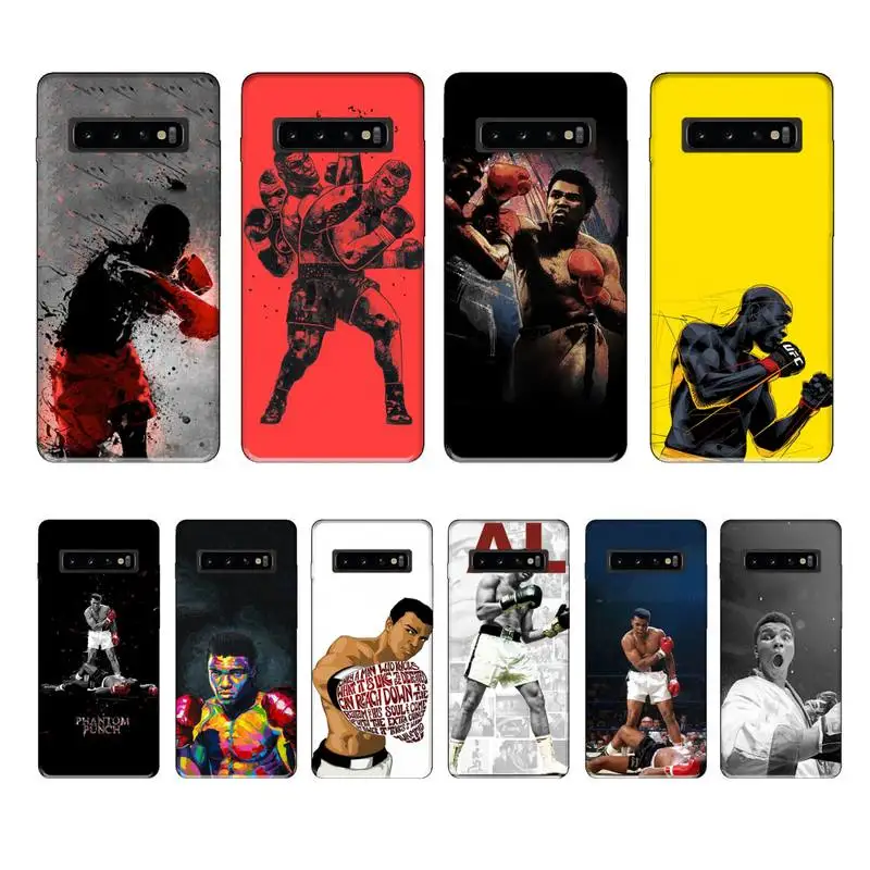 Чехол Wumeiyuan Muhammad Ali для бокса чехлы etui samsung galaxy A10 A20 A30S A40 A50 A51 A70 A71 note 8 9 10