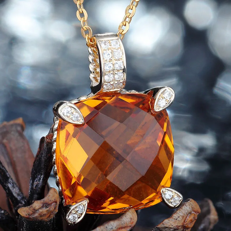 MENGYI роскошное ювелирное изделие минималистичный золотой кулон ожерелье для