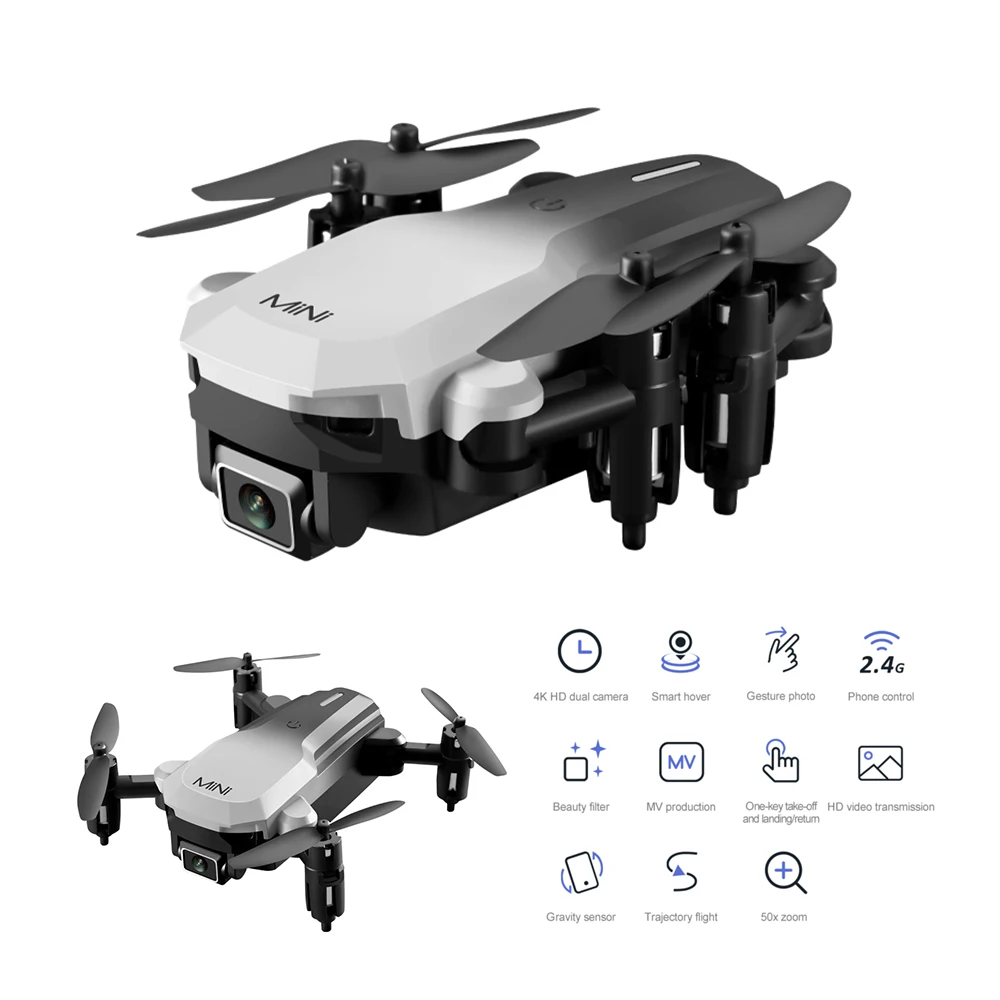 

2021 Новый CS11 мини Дрон 4K HD Двойная камера с одним ключом возврата FPV Wifi Профессиональный Дрон складной Квадрокоптер детский игрушечный набор