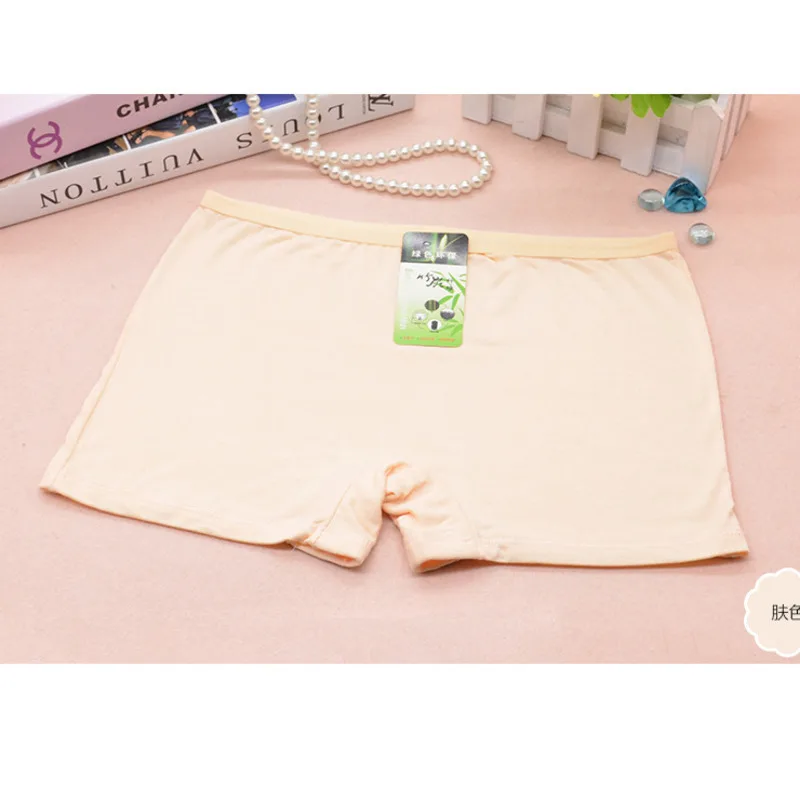 

NewLace Solid Safety Pants New Mid-waist Buttocks Women's Underwear Women Fashion Sexy Cotton Panties Shorts Hipster Moda Mujer