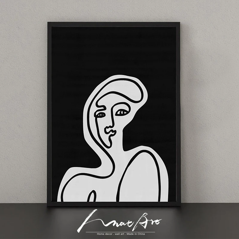 Минималистичный плакат Матисс Пикассо живопись холст современное искусство
