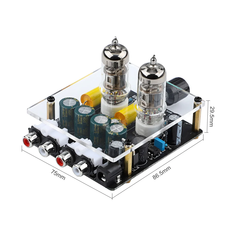 AIYIMA Audio 6J3 Tube Preamplifier HIFI Stereo Preamp Bile Buffer AMP Speaker Power Amplifier Home Theater DIY |