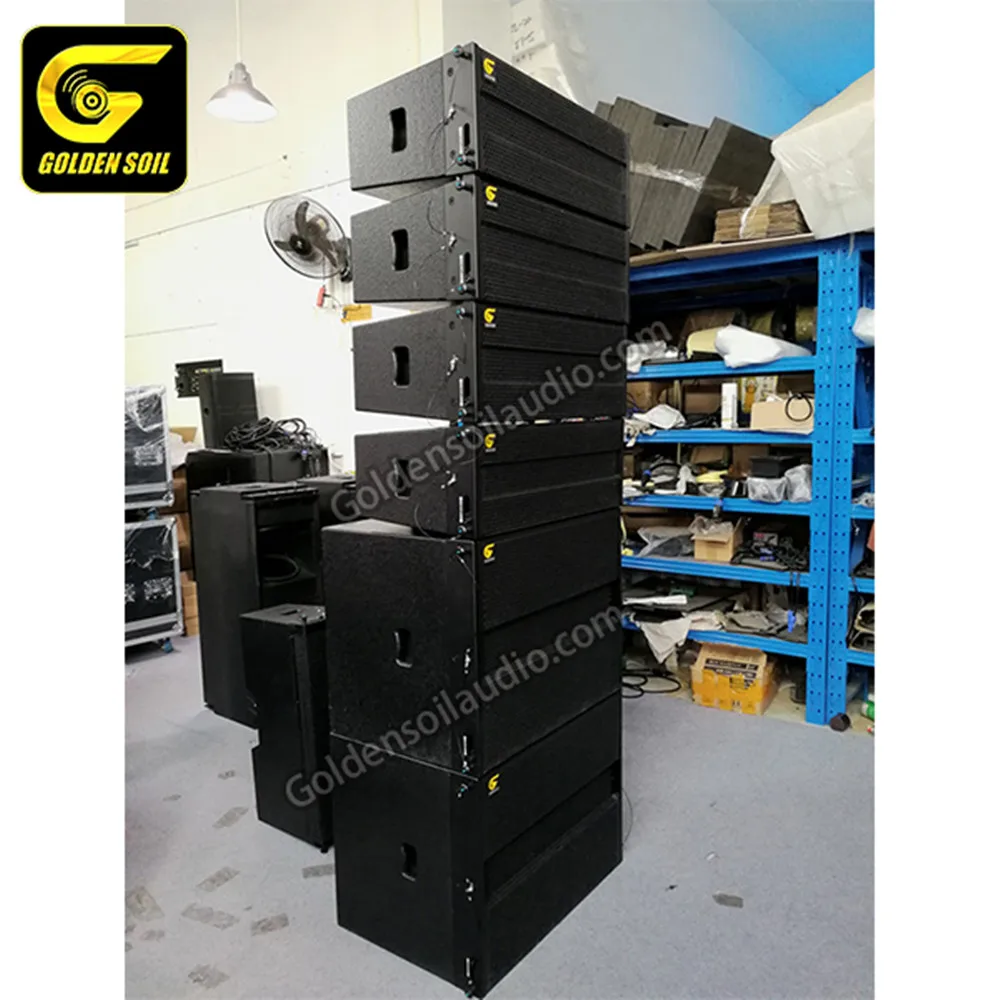 Goldenground Audio LA-208 двойной 8-дюймовый линейный динамик активный усилитель