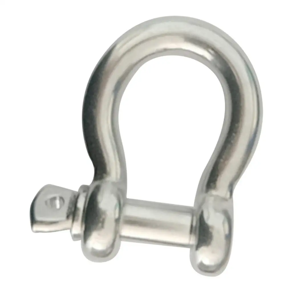 

1/2" Marine Hardware Bow Shackle Clevis Screw Pin Anchor 316 Stainless Steel