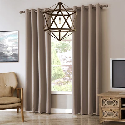 Modern Blackout Curtains for Window Treatment Blinds Finished Drapes Living Room Bedroom CT1060 | Дом и сад