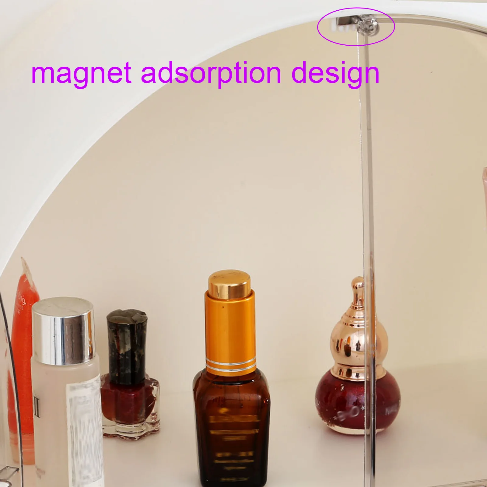 

Drawer Makeup Storage Box Lipstick Brush Organizer Box Bathroom Desktop Cosmetic Skin Care Organizer Rack Home Storage Holder