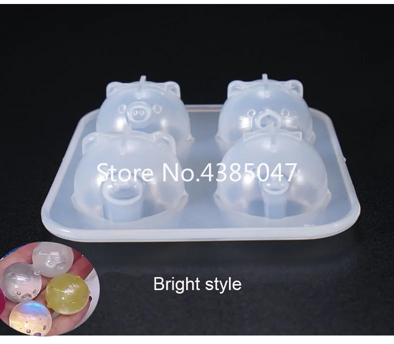 Матовые или яркие ювелирные изделия в виде курицы и свиньи аксессуары для