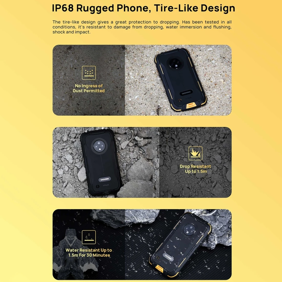 Doogee S35 смартфон с 5 5-дюймовым дисплеем четырёхъядерным процессором MTK6737V/WA Android 10