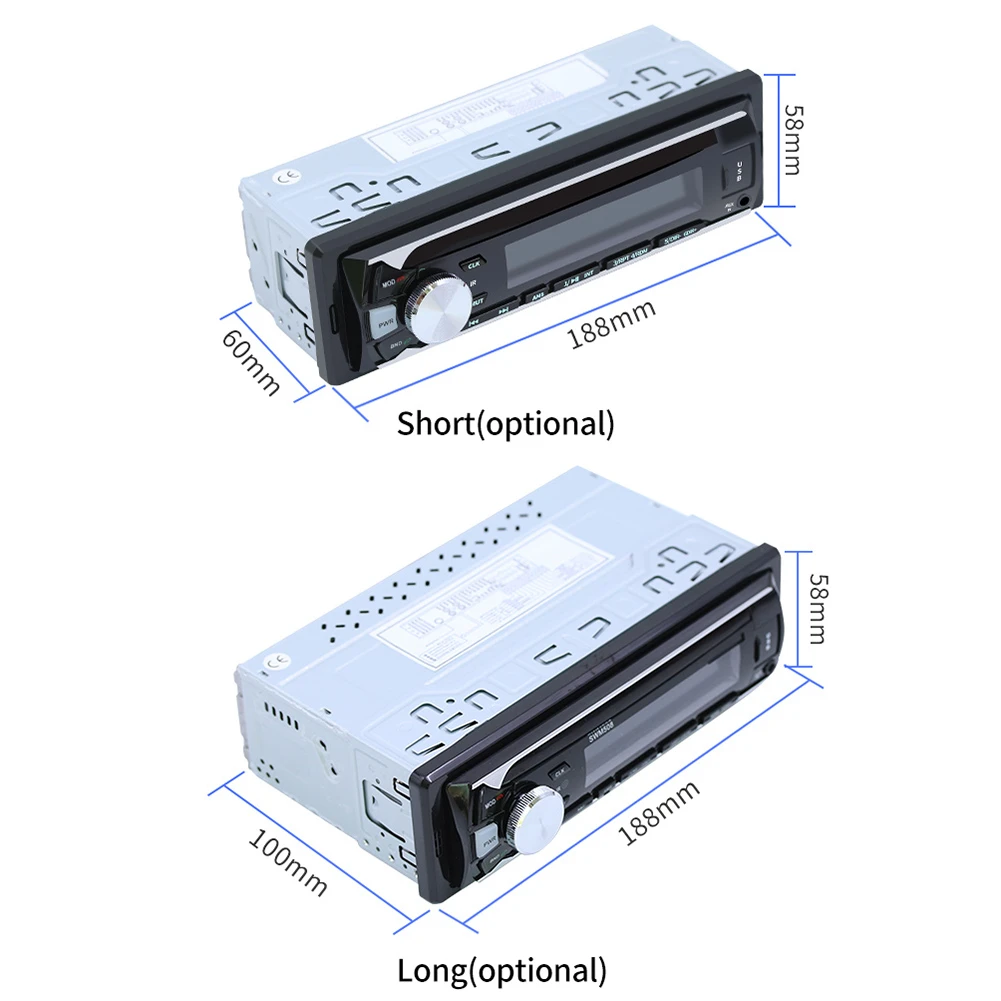Автомагнитола 1 Din mp3 плеер Bluetooth стерео USB FM радио аудио MP3 с поддержкой