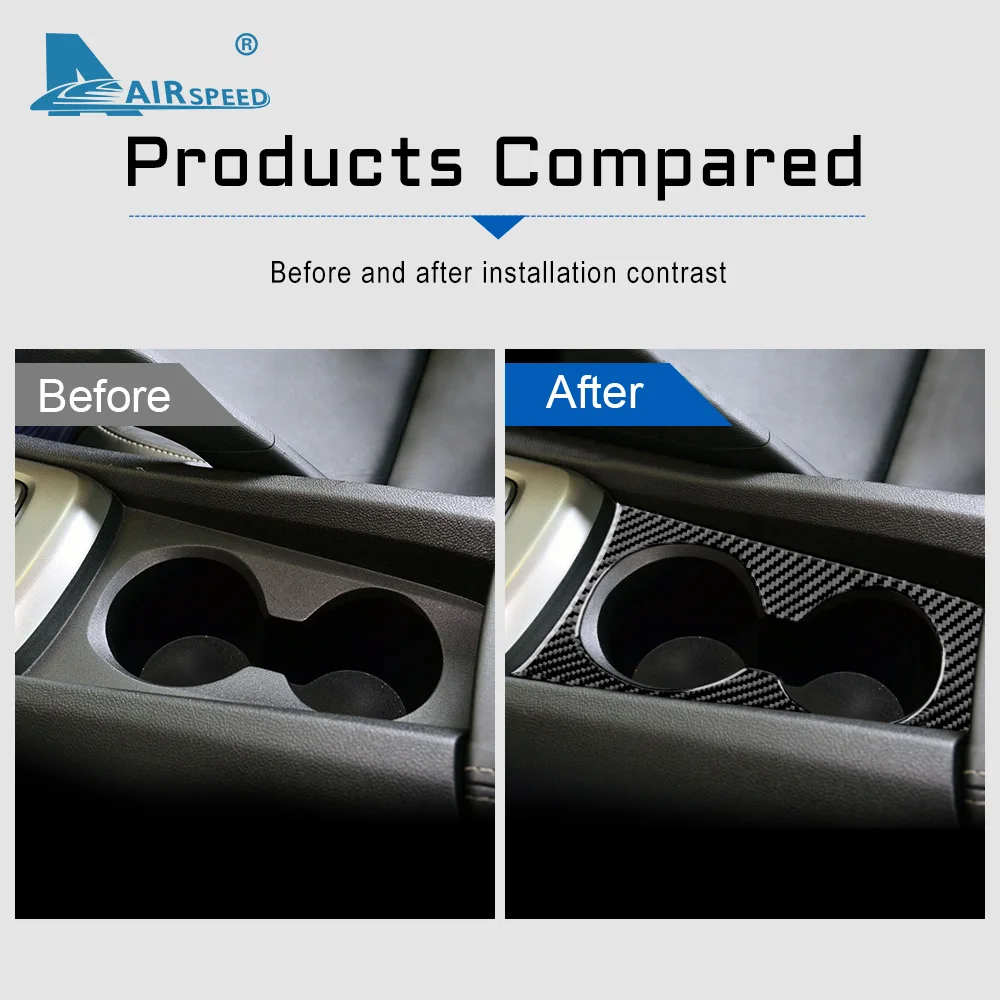 Автомобильный держатель для стакана из углеродного волокна Chevrolet Camaro 2010 2011 2012 2013