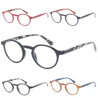 henotin reading glasses fashionable oval frame decorative eyeglasses spring hinge hd reader men women eyewear 0600