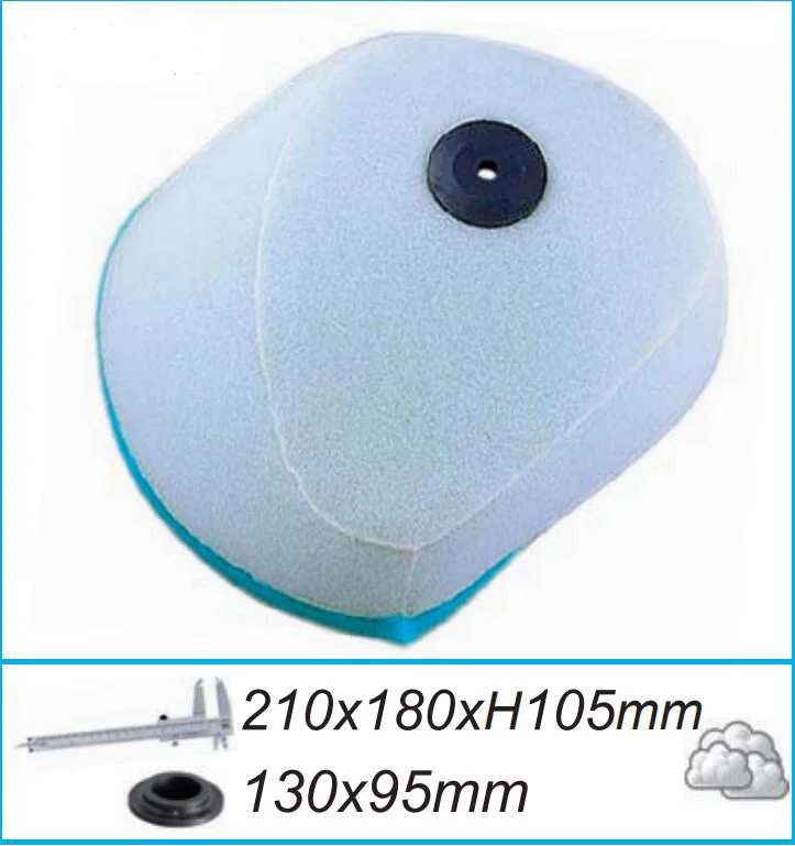 Мотоцикл воздушный фильтр фильтрующий элемент для Honda CRF250 CRF450 HM MOTO 250 290 300 450 490 500 CRE