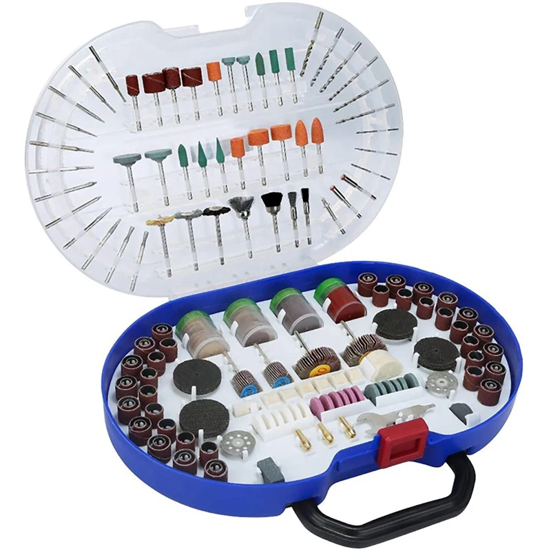 

Rotary Tool Accessories Kit 375Pcs, 1/8 Inch Multi Purpose Tool Accessory For Engraving, Grinding, Polishing,Derusting