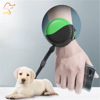 wrist pet rope handsfree pet dog traction rope telescopic traction topes auto retractable dog ropes pet dogs dual pet leash rope