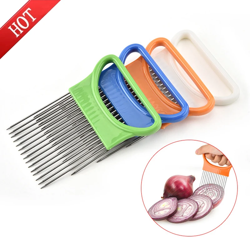 

New Kitchen Stainless Steel Steak Floss Meat Chopper and Slicer Tomato Onion Vegetable Slicer Cutting Accessories
