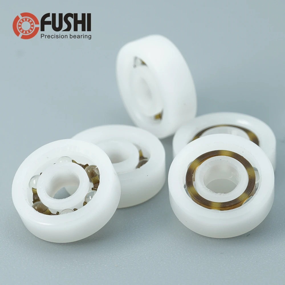 Подшипник POM 603 604 605 606 607 608 (5 шт.) Стеклянные шарики нейлоновая клетка|bearing 603|bearing