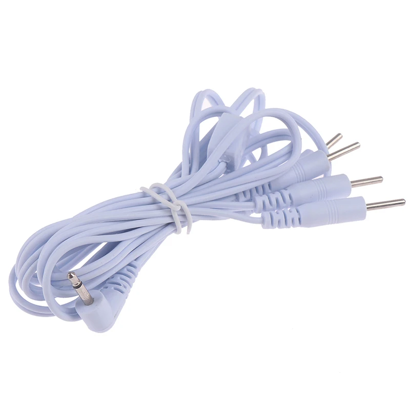 Электрошоковый провод Электростимуляция 2/4 Pin для пениса кольцо Анальная пробка