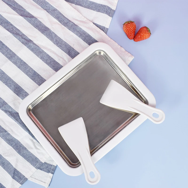

Ice Cream Maker Instant Yogurt freeze Ice Roll Time Pan for Health Homemade Rolled Ice Cream freeze Yoghurt Machine for Children