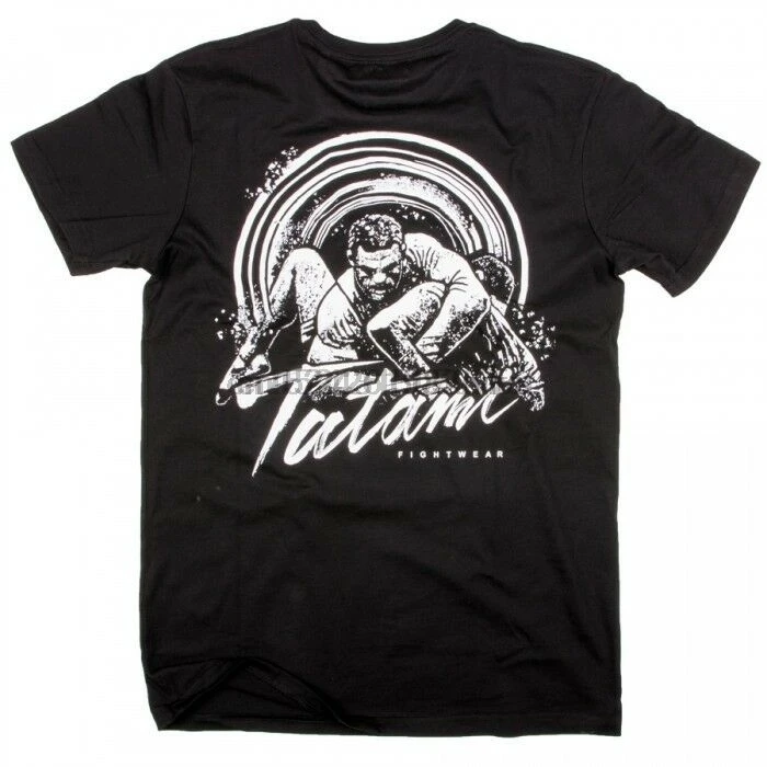 Новая футболка с принтом татами коллективные кимуры черный цвет BJJ Jiu Jitsu